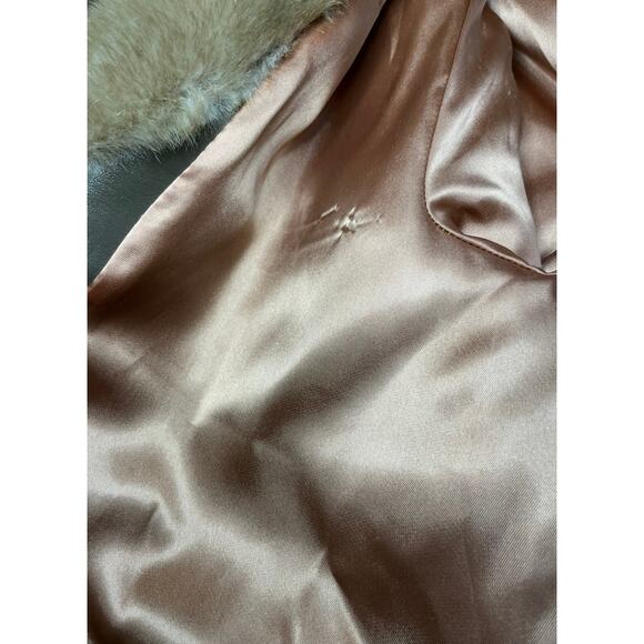 Vintage Women’s 1950’s Tissavel Of France For Country Pacer Faux Fur Coat Size L - Picture 13 of 16